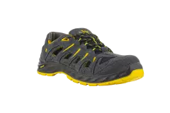 VM Footwear 2165-S1ESD, BILBAO Safety Sandals, S1, Gray/Yellow