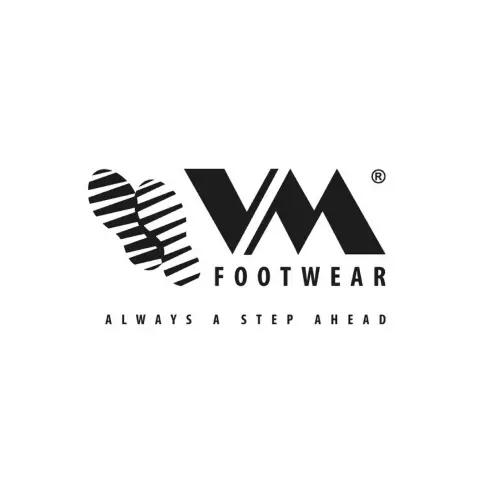 Jälleenmyyjän VM Footwear brändin logo