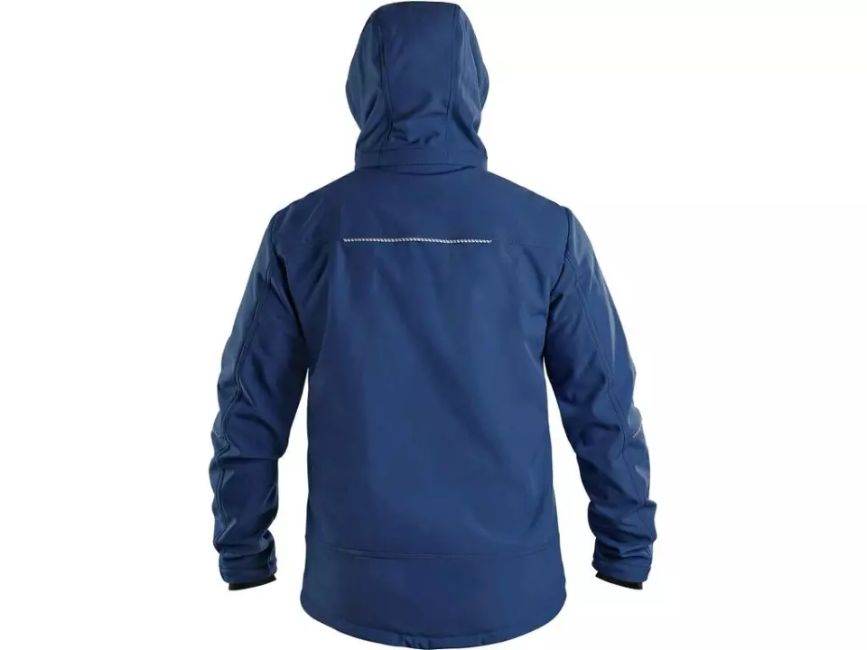 CXS 1230-116-414-00, Stretch Men's Softshell Jacket, Dark Blue, image 2, gallery thumbnail