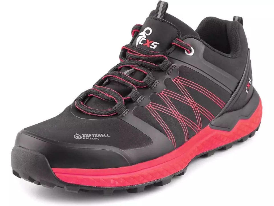 CXS 2220-047-805-00, Sport Halbschuh, Schwarz/Rot, image 1, gallery thumbnail