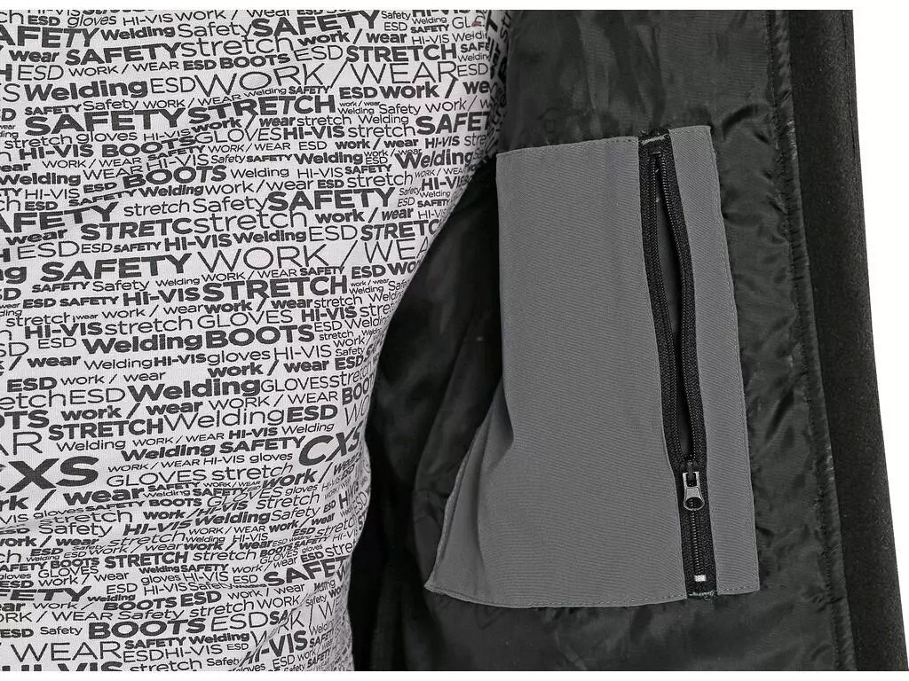 CXS 1230-116-700-00, Stretch Men's Softshell Jacket, Grey, image 3