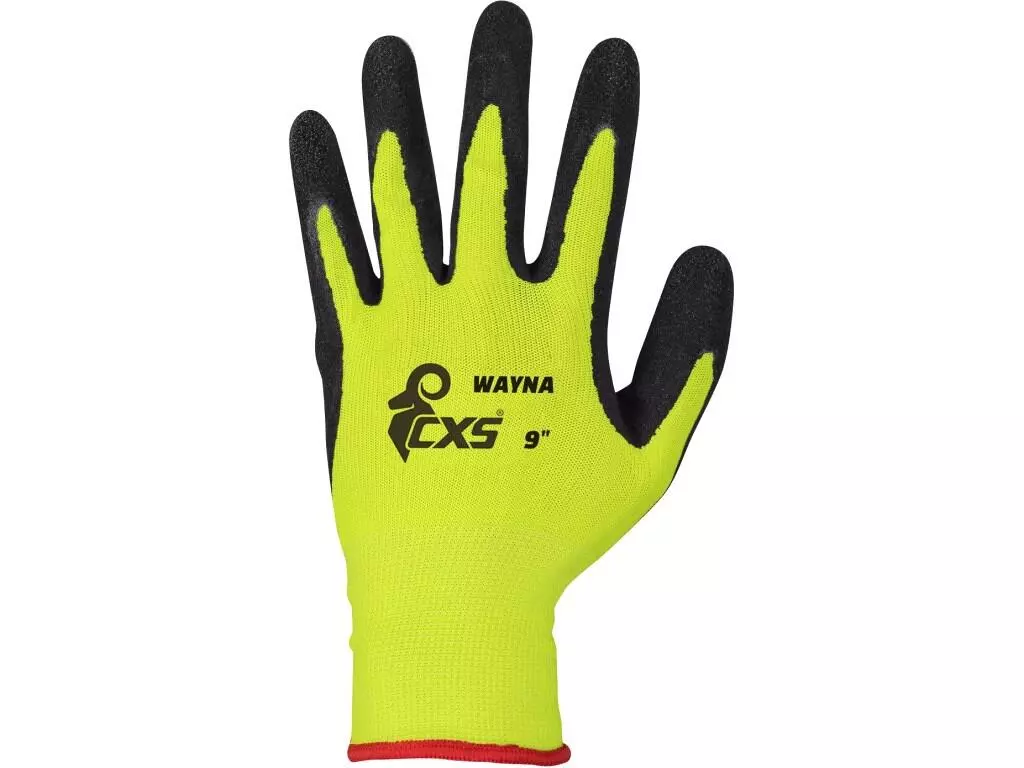 CXS 3520-036-160-00, Wayna Latex beschichtete Handschuhe mit Sandbeschichtung, image 1