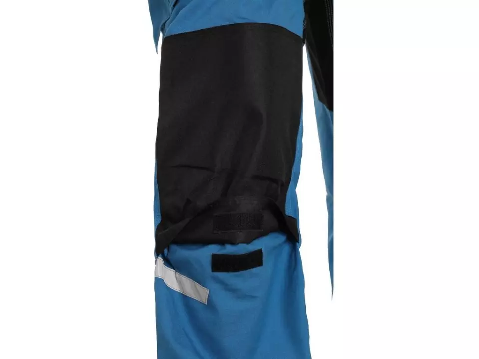 CXS 1030-034-440-00, Stretch Herren-Latzhose, Hellblau/Schwarz, image 3, gallery thumbnail