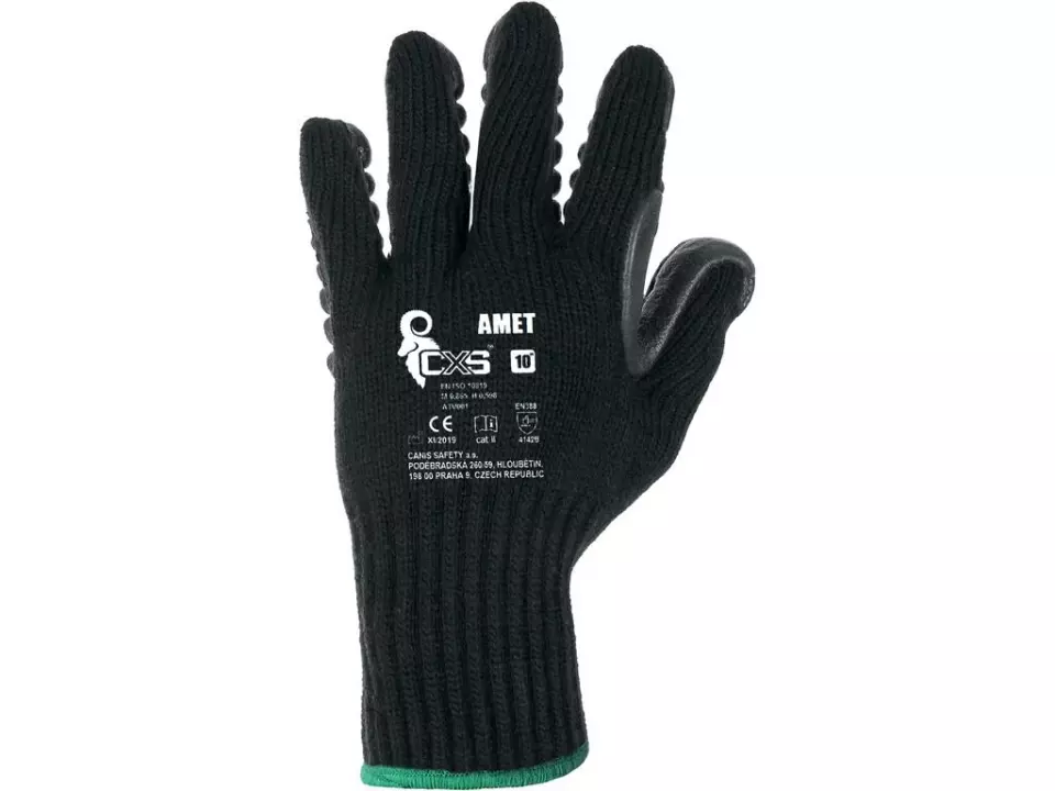 CXS 3640-021-800-10, Amet Antivibration Gloves, Size 10, image 1, gallery thumbnail