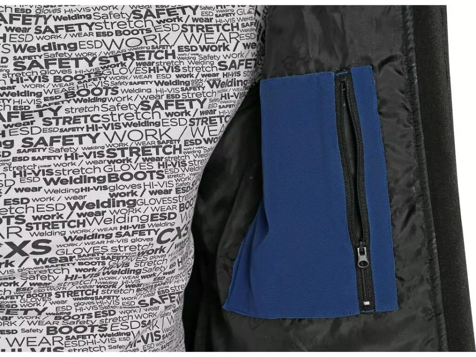 CXS 1230-116-414-00, Stretch Men's Softshell Jacket, Dark Blue, image 5, gallery thumbnail