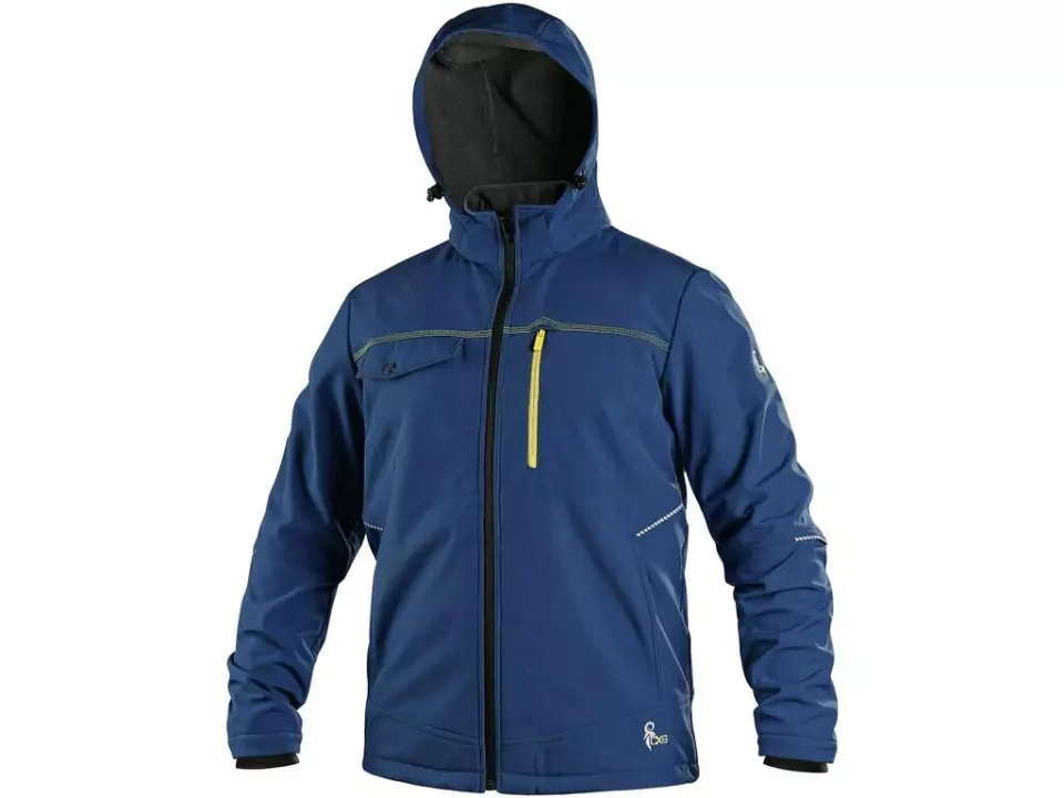 CXS 1230-116-414-00, Stretch Men's Softshell Jacket, Dark Blue, image 1, gallery thumbnail
