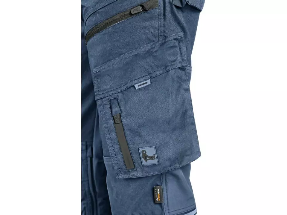 CXS 1020-120-411-00, Leonis Men's Trousers, Blue with Black Accessories, image 6, gallery thumbnail