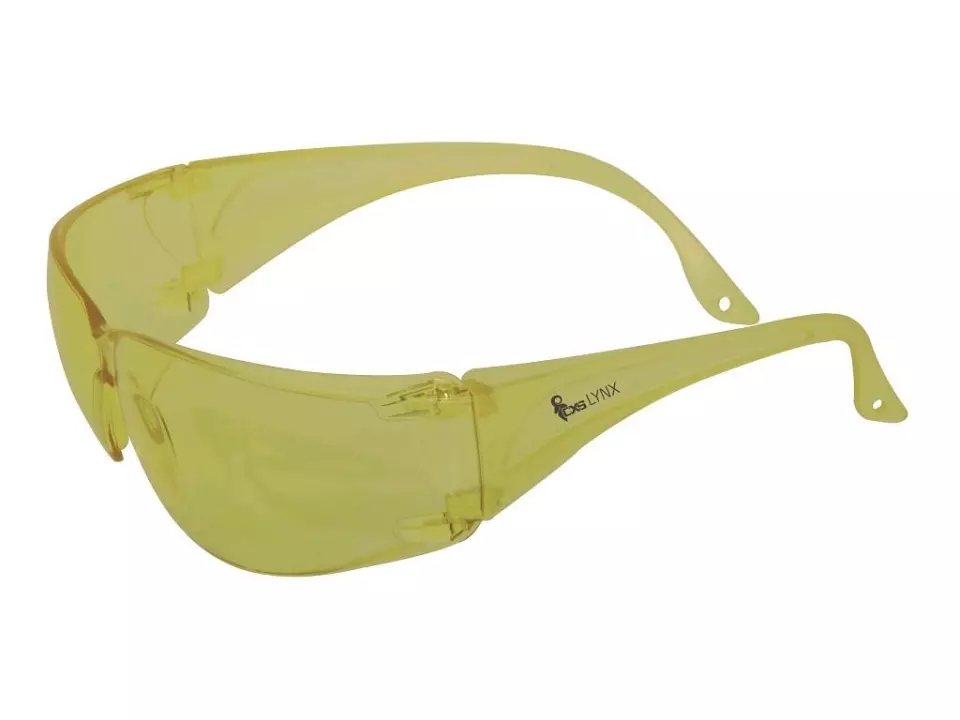 CXS 4110-003-150-00, Lynx Spectacles with Yellow Visor, Yellow, image 1, gallery thumbnail