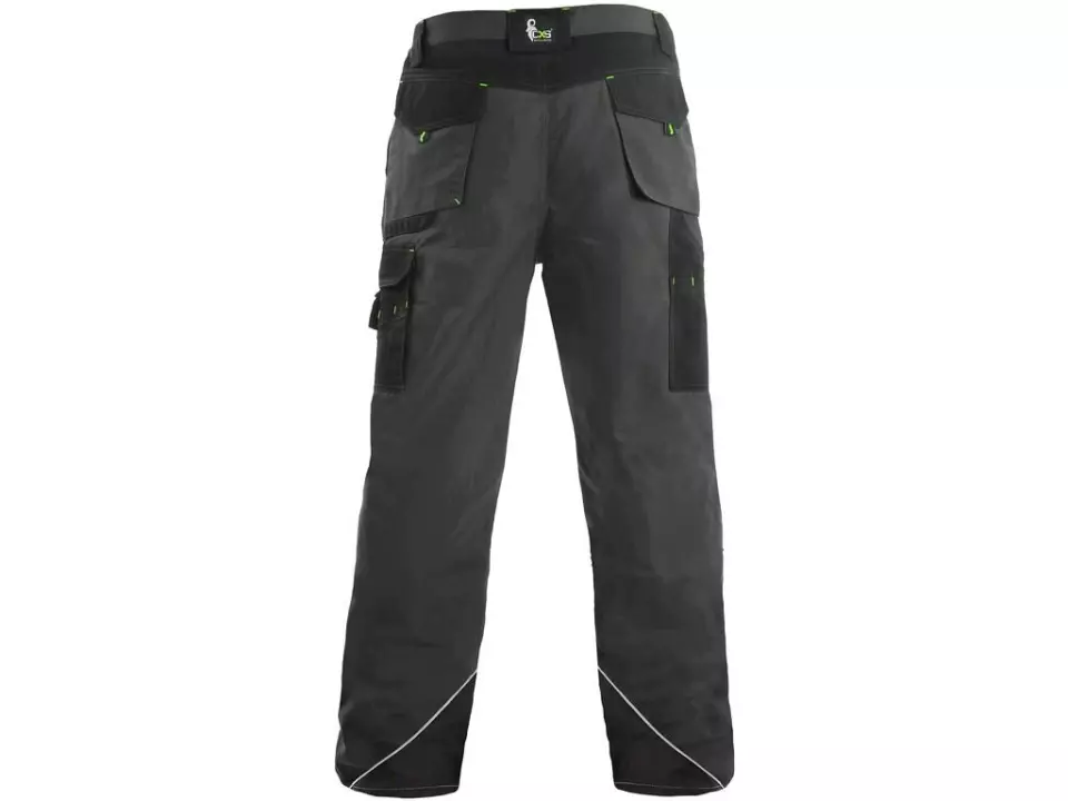 CXS 1020-014-708-00, Sirius Nikolas Herren-Winterhosen, Grau/Grün, image 2, gallery thumbnail