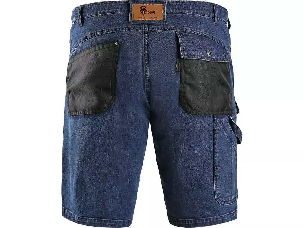 CXS 1450-040-411-00, Muret Men's Denim Shorts, Blue/Black, image 2