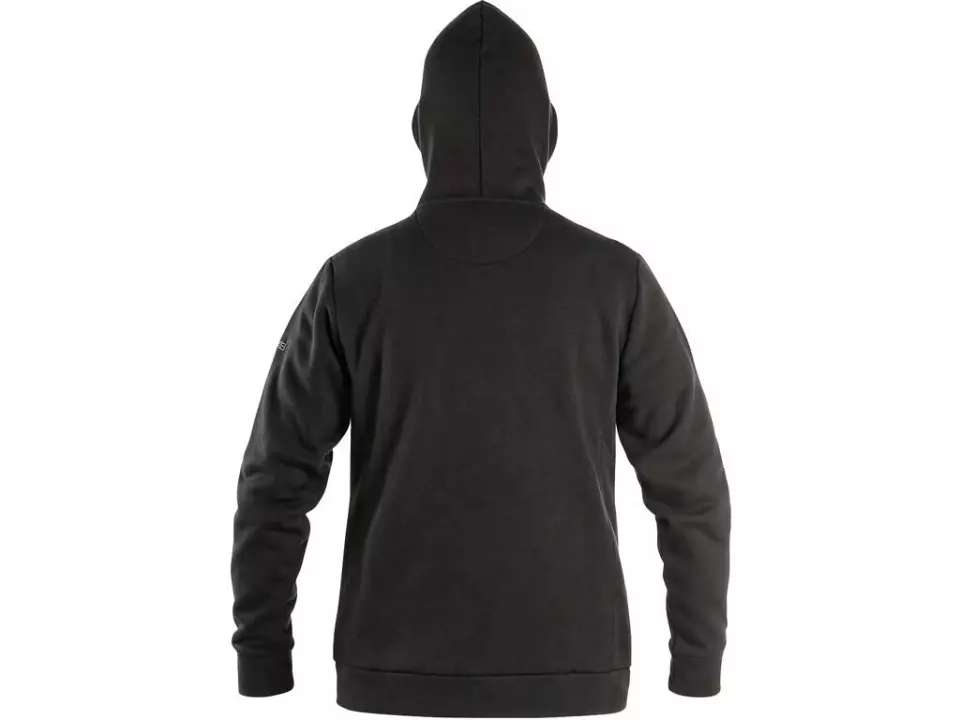 CXS 1520-010-810-00, Harrison Men's Sweatshirt, Black/Gray, image 2, gallery thumbnail