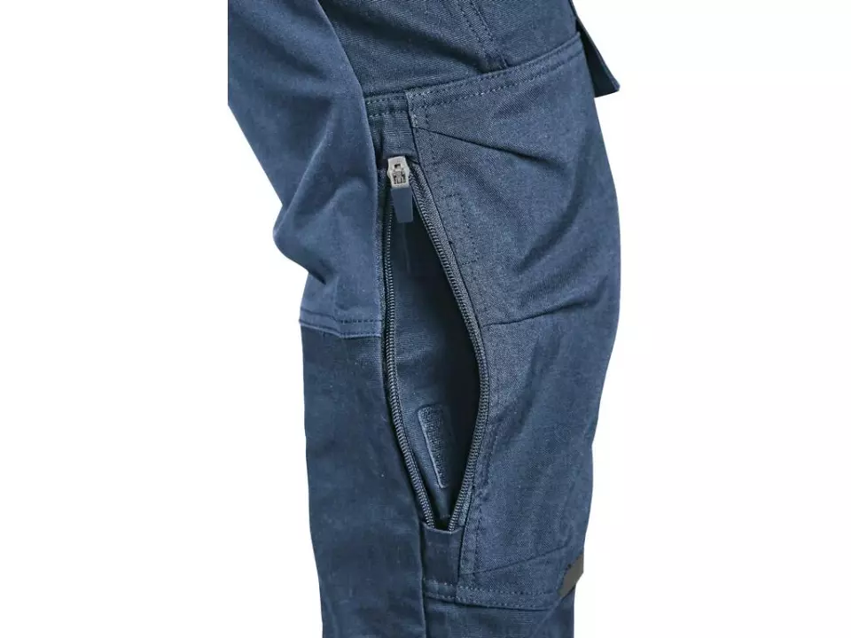 CXS 1020-120-411-00, Leonis Men's Trousers, Blue with Black Accessories, image 5, gallery thumbnail