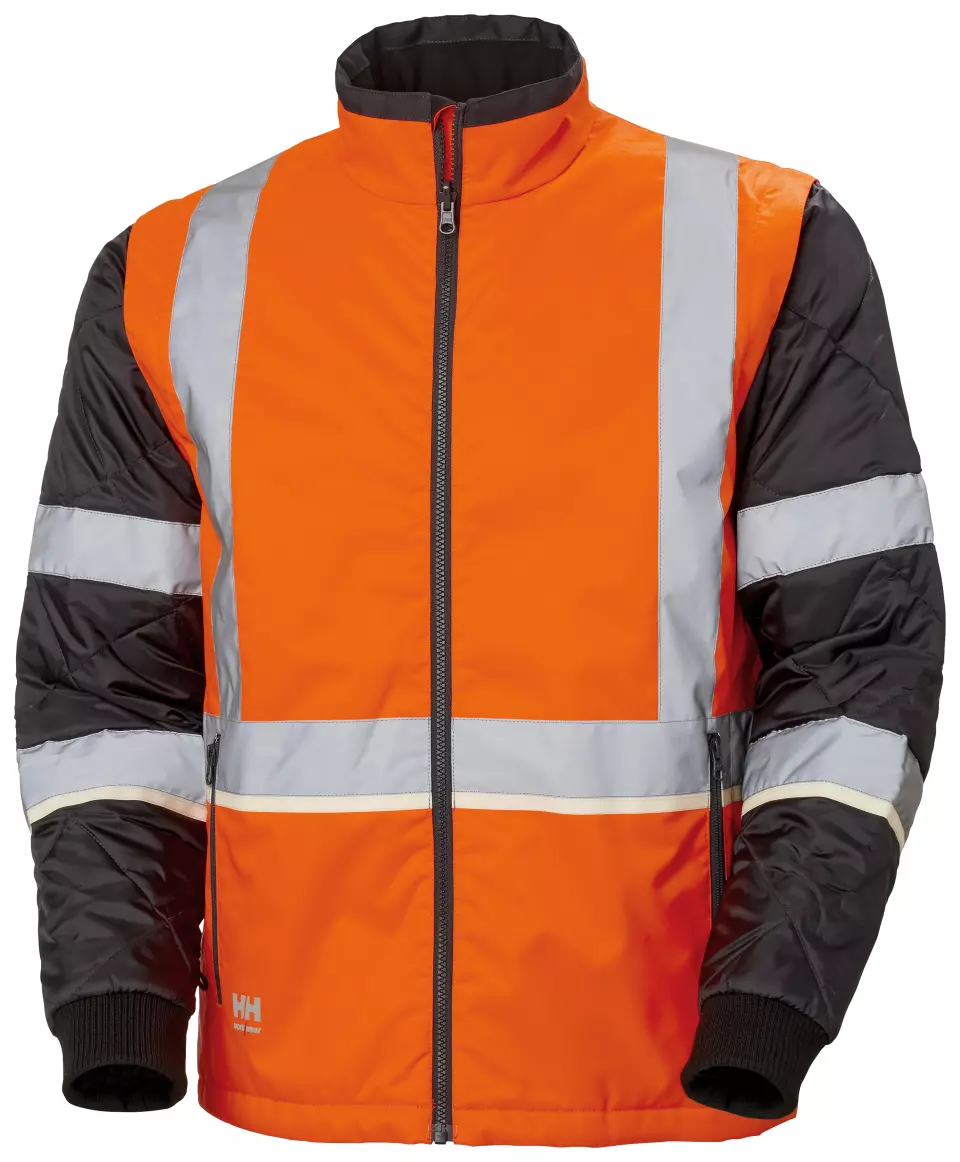 Helly Hansen 73185-269, UC-ME Insulated Jacket, High Visibility Orange, image 1, gallery thumbnail