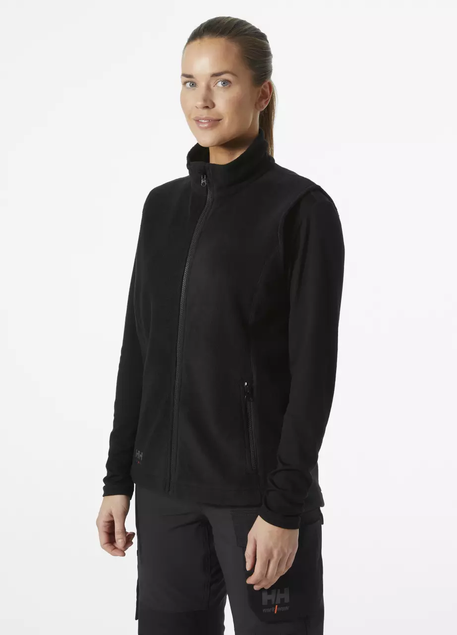 Helly Hansen 72093-990, Manchester 2.0 Zip In Fleeceweste, Schwarz, image 4, gallery thumbnail