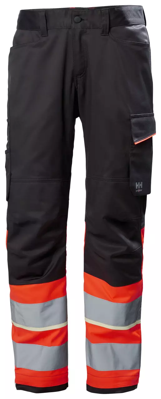 Helly Hansen 77513-169, UC-ME Work Pants Class 1, Red, image 1, gallery thumbnail