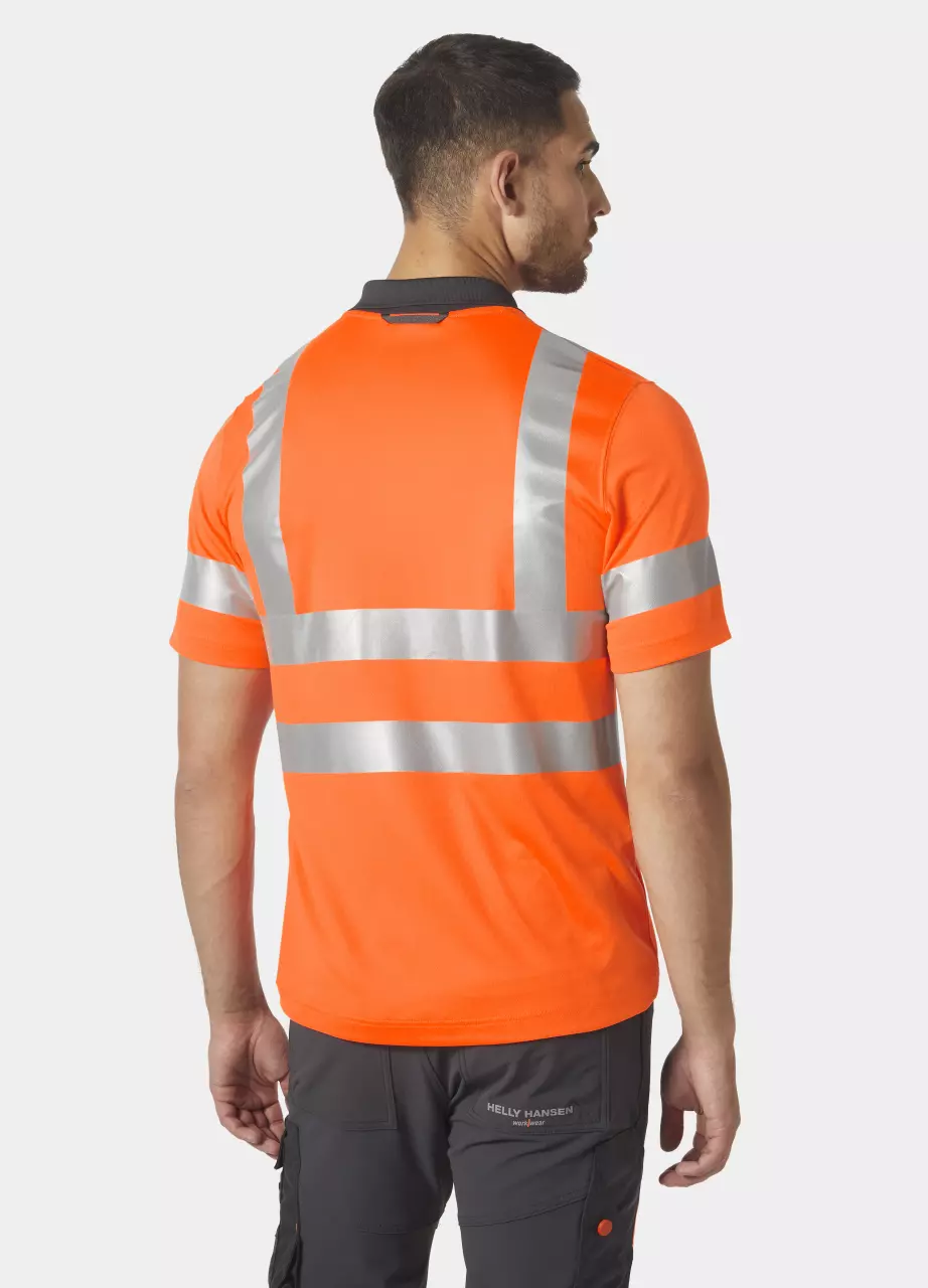 Helly Hansen 79091-260, Addvis Polo, Orange, image 6, gallery thumbnail