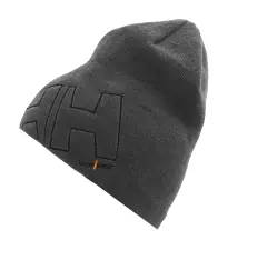 Helly Hansen 79830-970, Classic Beanie-Mütze mit Logo, Dunkelgrau