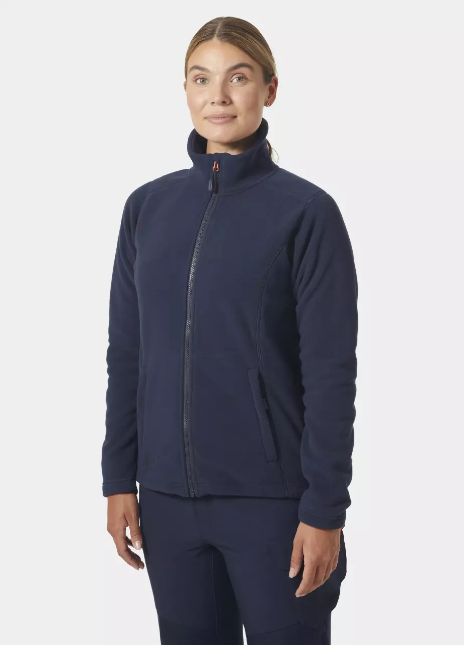 Helly Hansen 72400-590, Luna Fleecejacke, Navy, image 6, gallery thumbnail
