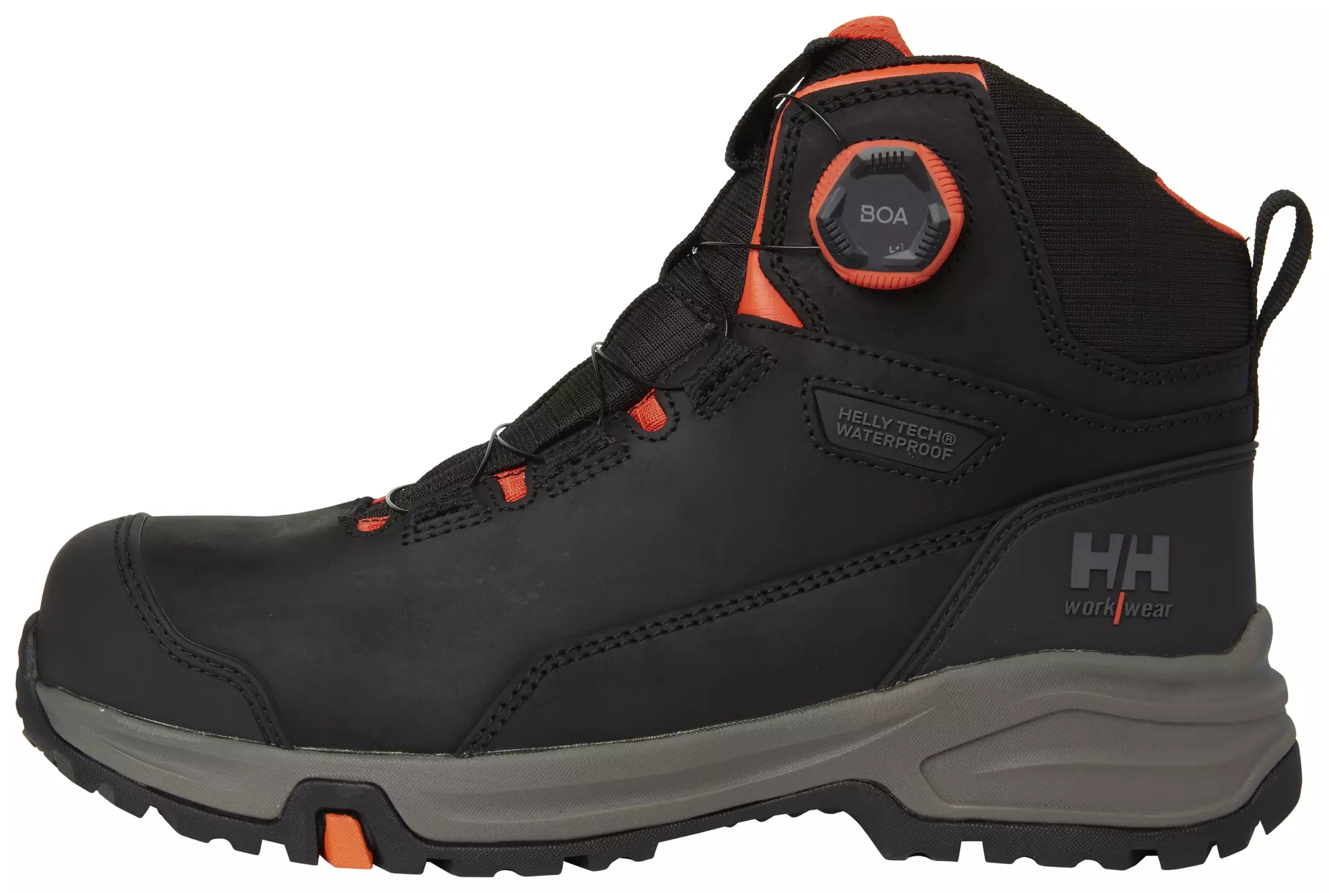 Helly Hansen 78443-999, Manchester LTR Mid-Height BOA S7S HT Safety Boot, Black, image 1