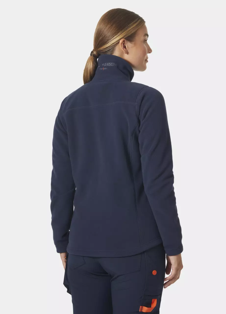 Helly Hansen 72400-590, Luna Fleecejacke, Navy, image 7, gallery thumbnail