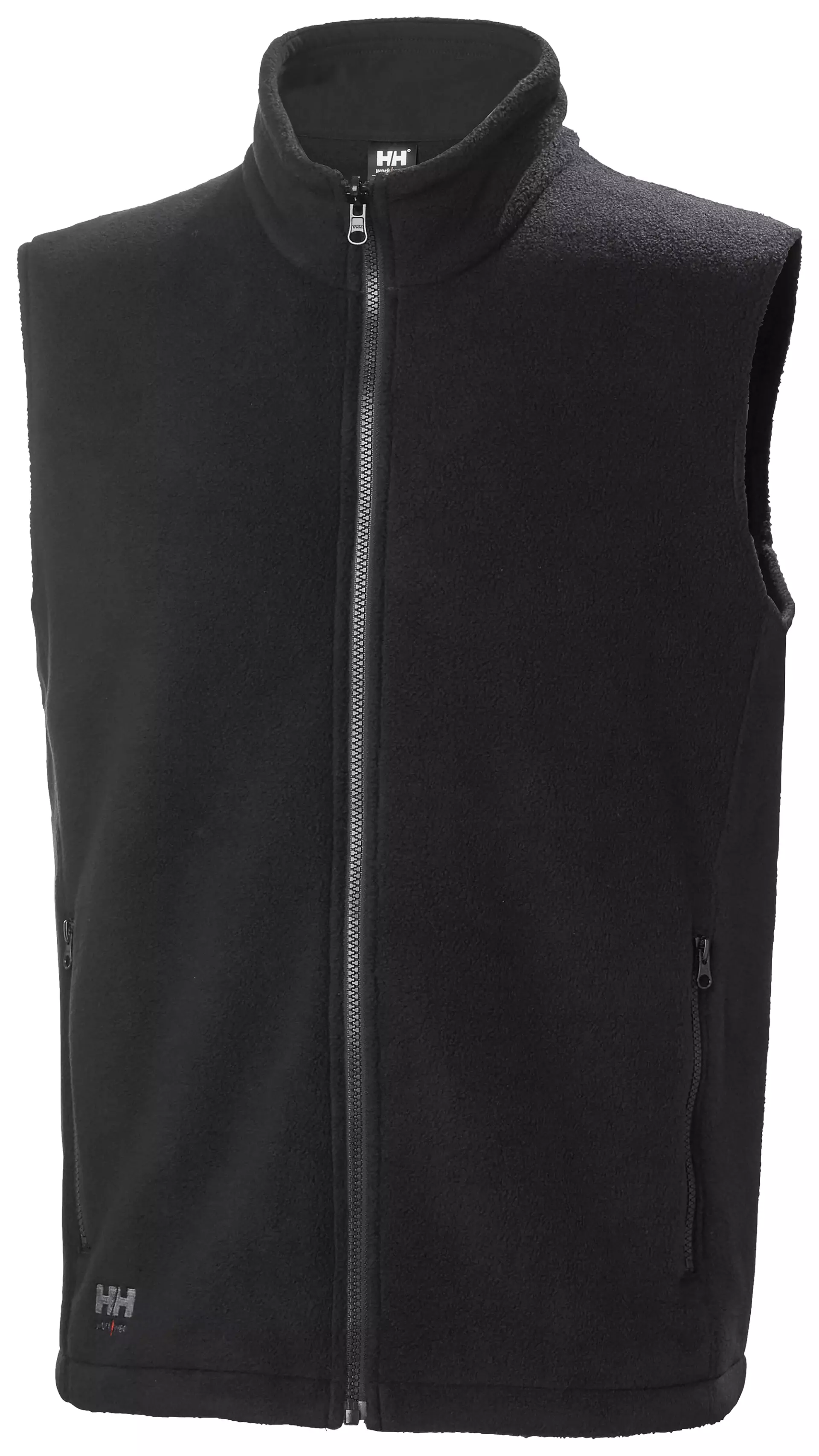 Helly Hansen 72095-990, Manchester 2.0 Zip In Fleece Vest, Black, image 1