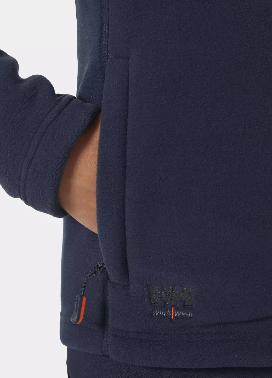 Helly Hansen 72400-590, Luna Fleecejacke, Navy, image 3, gallery thumbnail