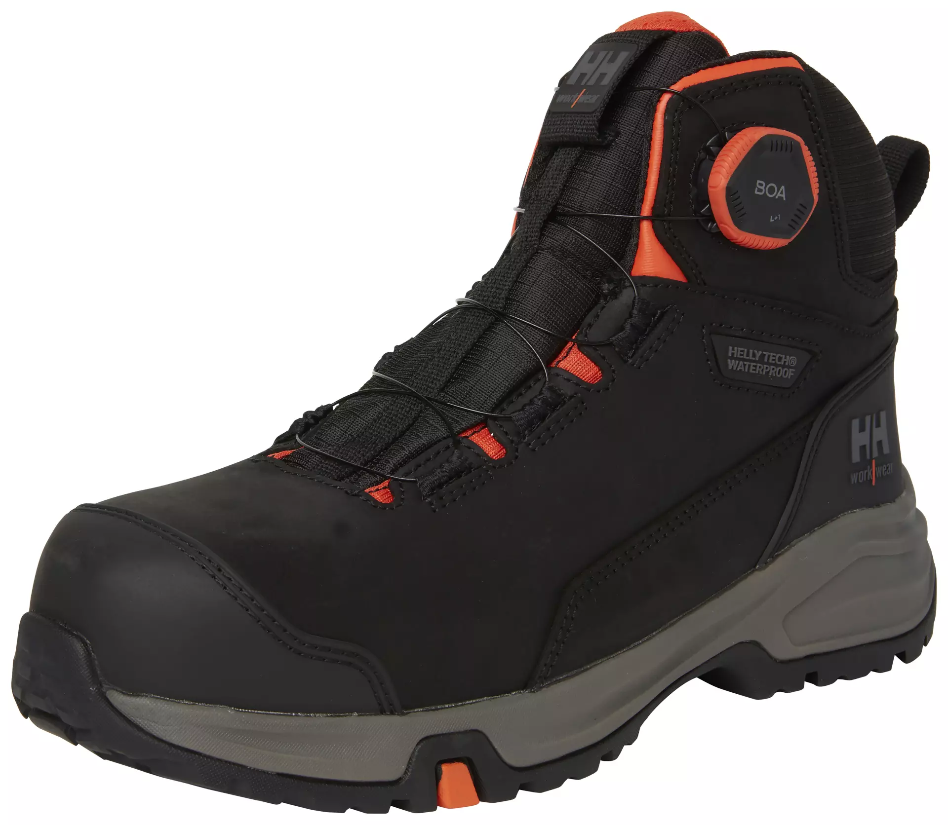 Helly Hansen 78443-999, Manchester LTR Mid-Height BOA S7S HT Safety Boot, Black, image 2