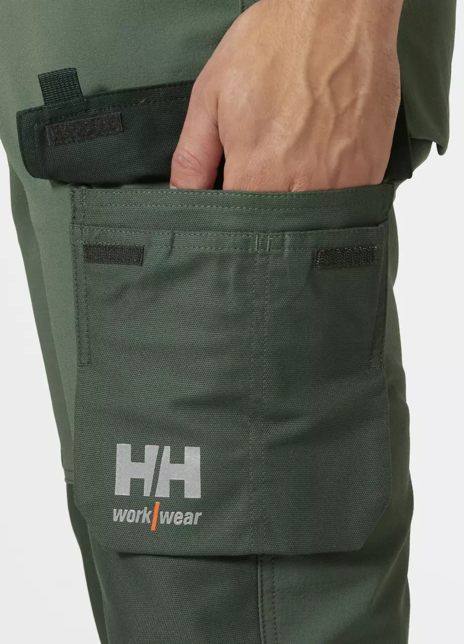 Helly Hansen 77408-474, Oxford 4X Cargo Pants, Spruce, image 4, gallery thumbnail