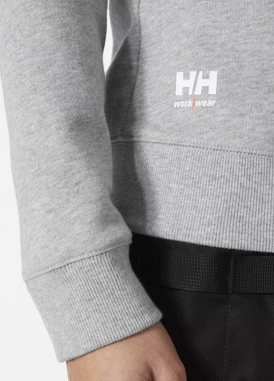 Helly Hansen 79320-930, Classic Sweat Shorts, Grey Melange, image 3, gallery thumbnail