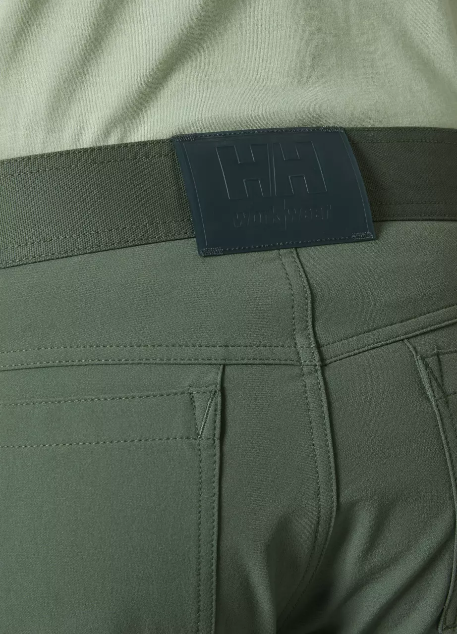 Helly Hansen 77408-474, Oxford 4X Cargo Pants, Spruce, image 6, gallery thumbnail