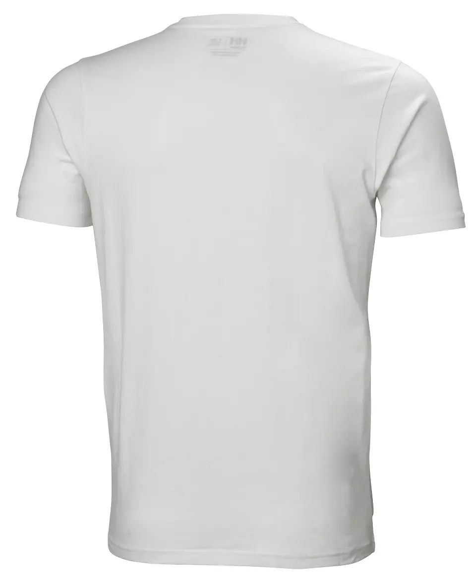 Helly Hansen 79161-900, Classic T-Shirt, White, image 2, gallery thumbnail