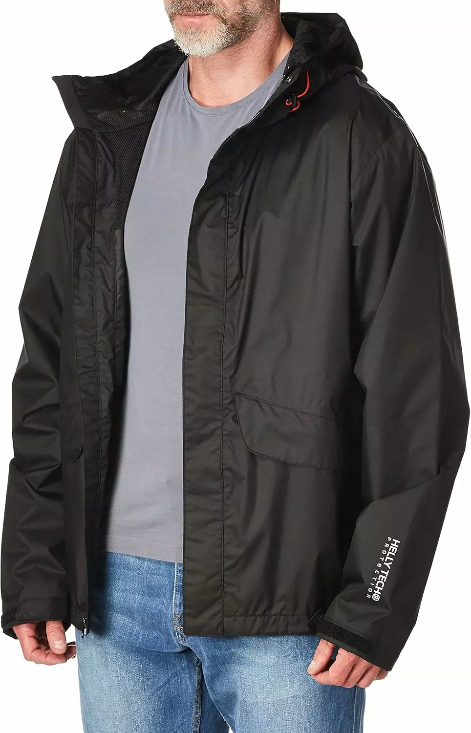Helly Hansen  70127-990, Helly Hansen  Manchester  Regenjacke schwarz, image 3, gallery thumbnail