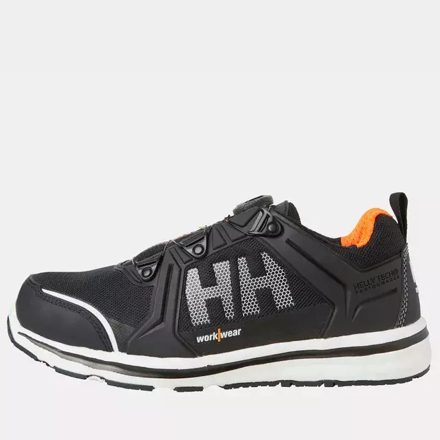 Helly Hansen 78228-992, Oslo BOA Low S3 HT Safety Shoes, Black/Orange, image 1, gallery thumbnail