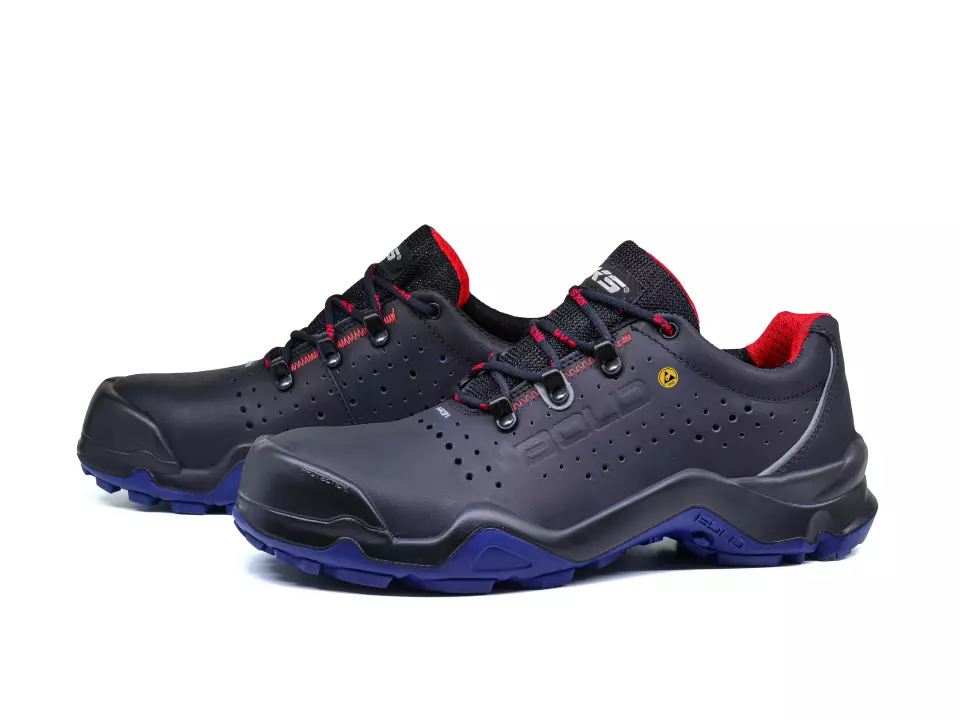 HKS 805128, Bold Alfa 1 NTP low shoe S1P, black/blue, image 1, gallery thumbnail