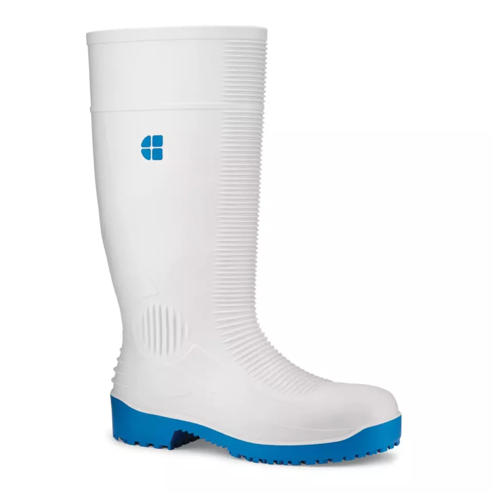 Shoes For Crews 76690, BASTION Unisex Boot, White, image 1, gallery thumbnail