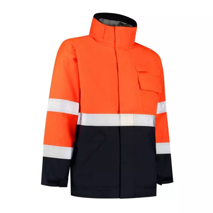 Dapro OACCBJ-NB-HVOR, Access Bomber Jacket, Navy Blue/Hi-Vis Orange, image 1, gallery thumbnail