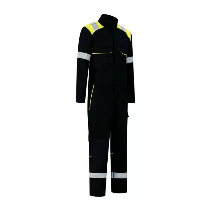 Dapro WGTECHC-BL-HVYE, Globe-Tech Overall, oljesvart/varselgul, image 1, gallery thumbnail