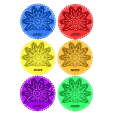 Arcora 1717US-LE, Maxi Scented Urinal Screen, Lemon