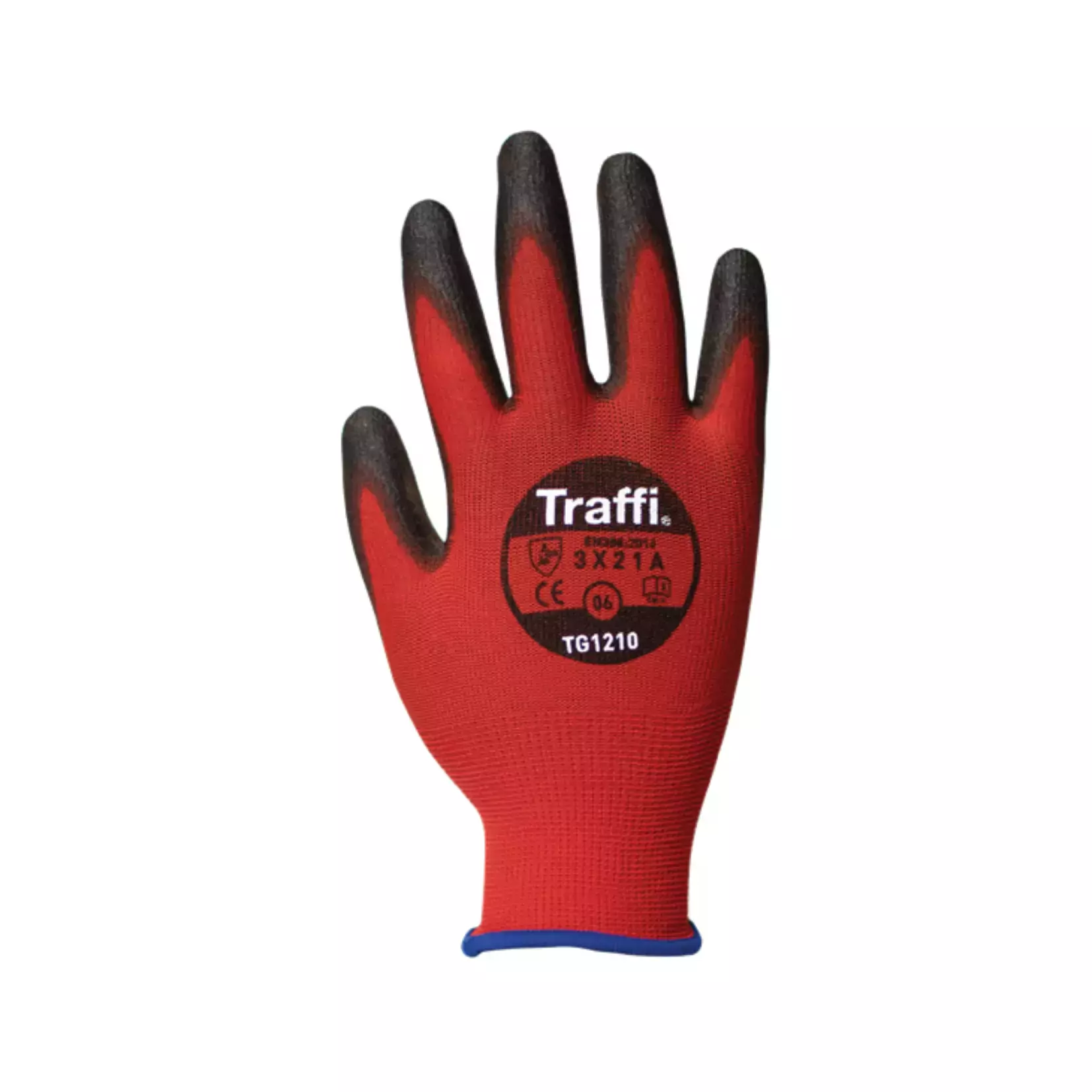 Traffi 1210-RD, Luokan A viiltosuojakäsineet, image 1