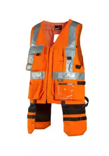 Dimex 6320R, Hi-Vis Hanging pocket Vest