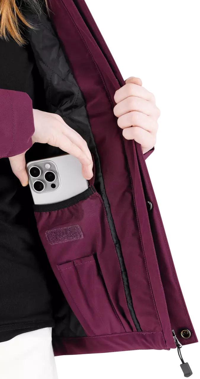 Safety Jogger OAKWJACW-PUR, OAK Damen-Winterjacken, Lila, image 7, gallery thumbnail