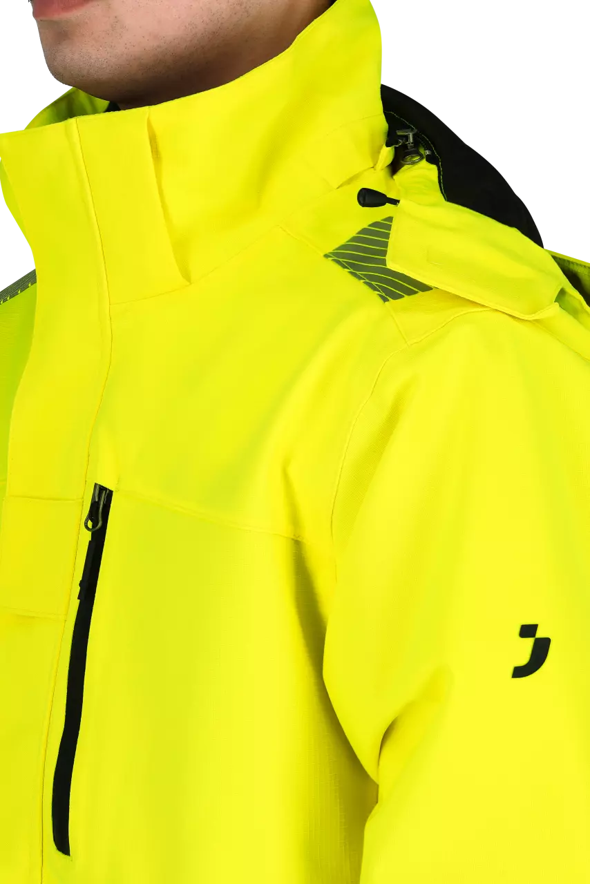 Safety Jogger SCUHVWJACM-593, SCUTI Herren-Winterjacken, Gelb/Schwarz, image 6, gallery thumbnail