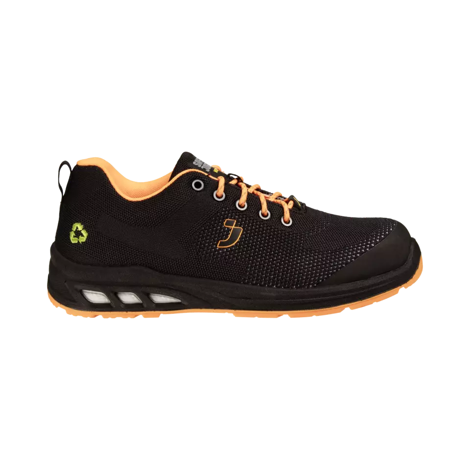 Safety Jogger ECOFITZS1P-683, ECOFITZ S1P LOW Skyddsskor, svart, image 1, gallery thumbnail