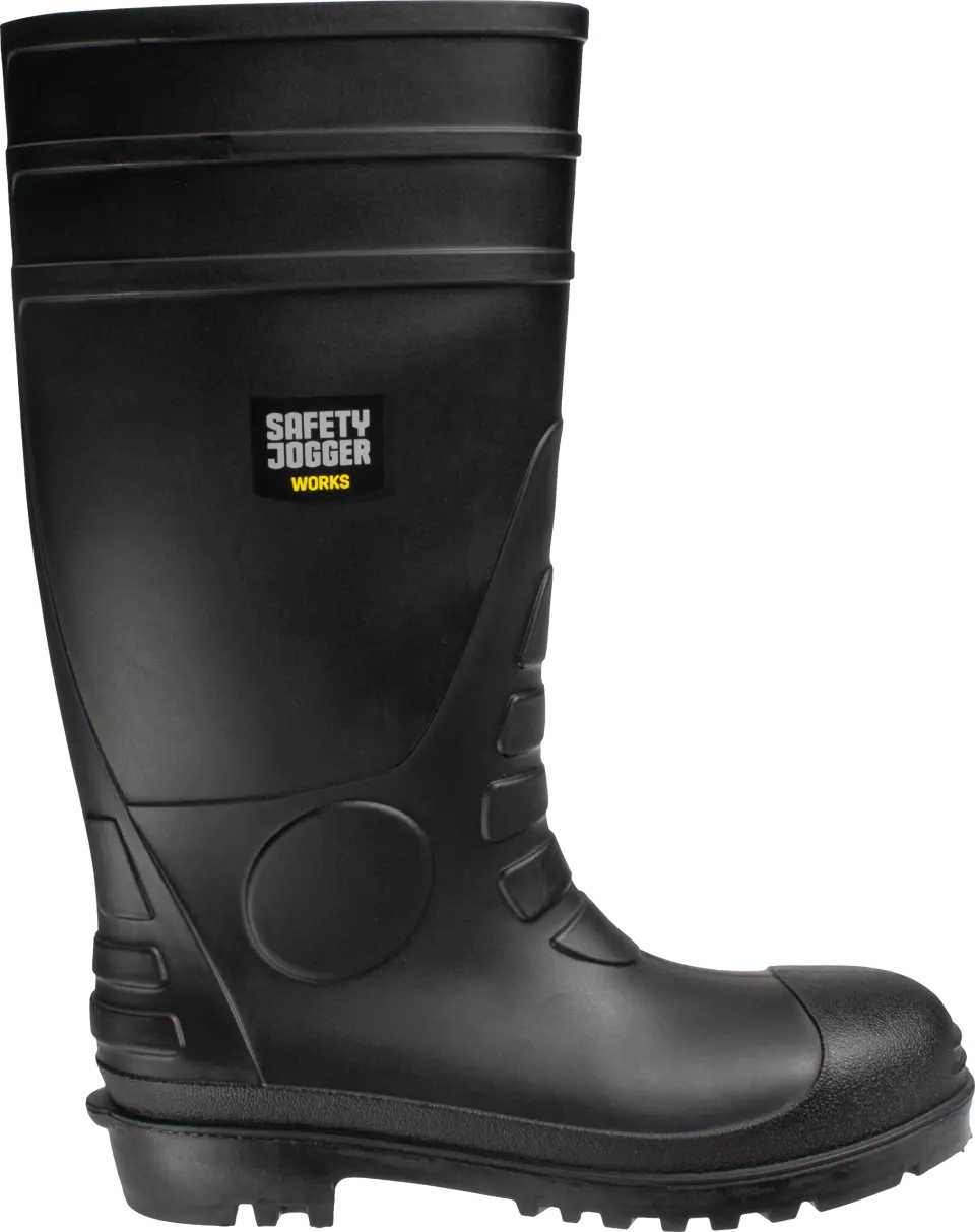 Safety Jogger HERCULES-BLK, HERCULES Safety boots, Black, S5, image 1, gallery thumbnail