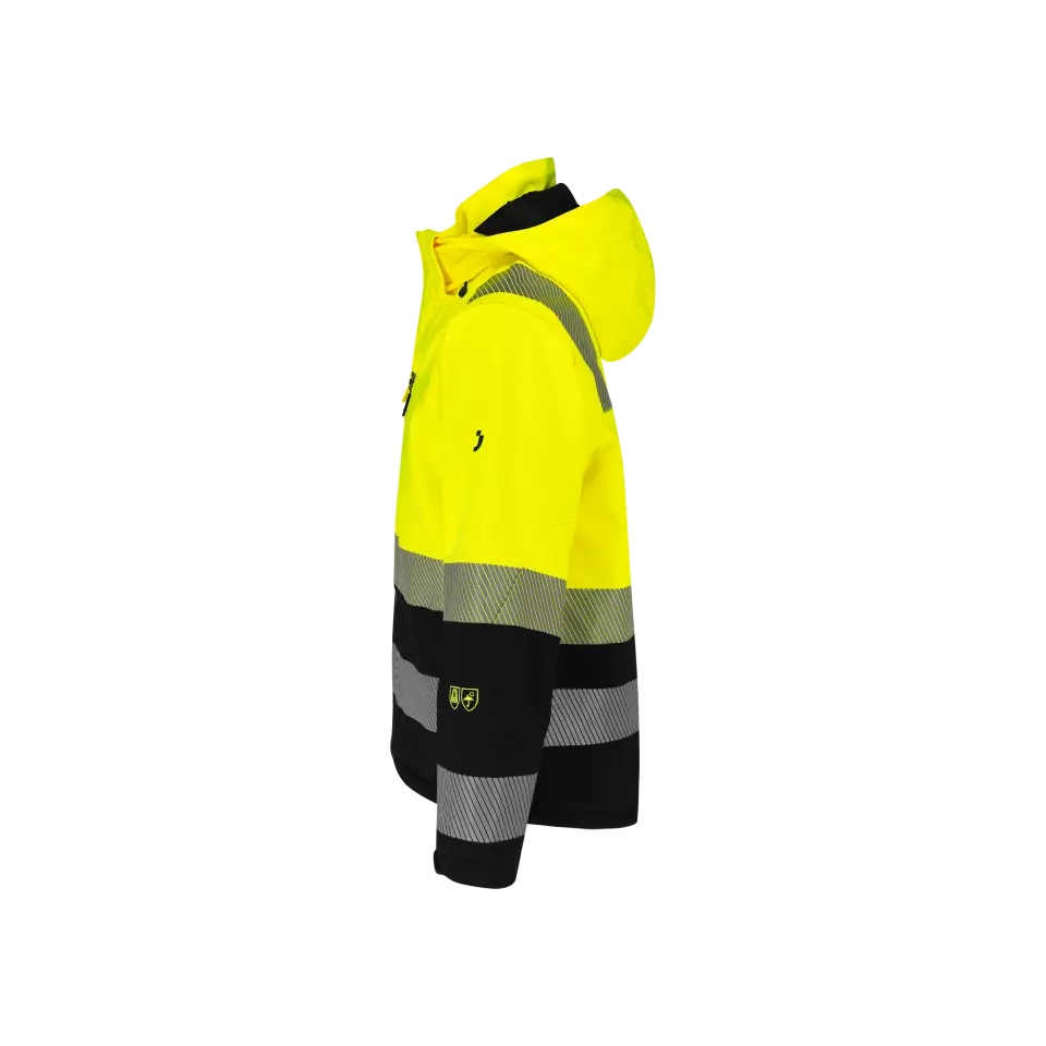 Safety Jogger SCUHVWJACM-593, SCUTI Herren-Winterjacken, Gelb/Schwarz, image 4, gallery thumbnail