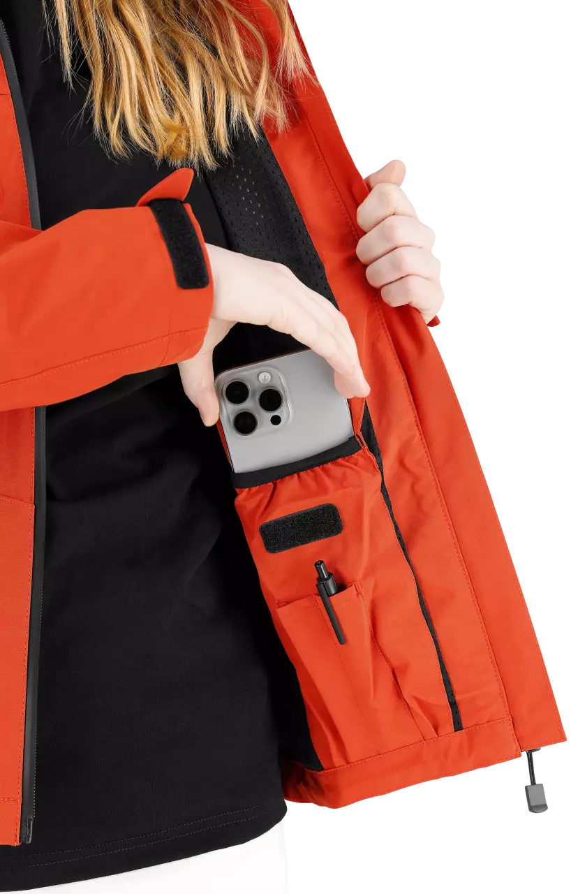 Safety Jogger KASRJACW-RED, KASAI Damen-Regenjacken, Rot, image 7, gallery thumbnail