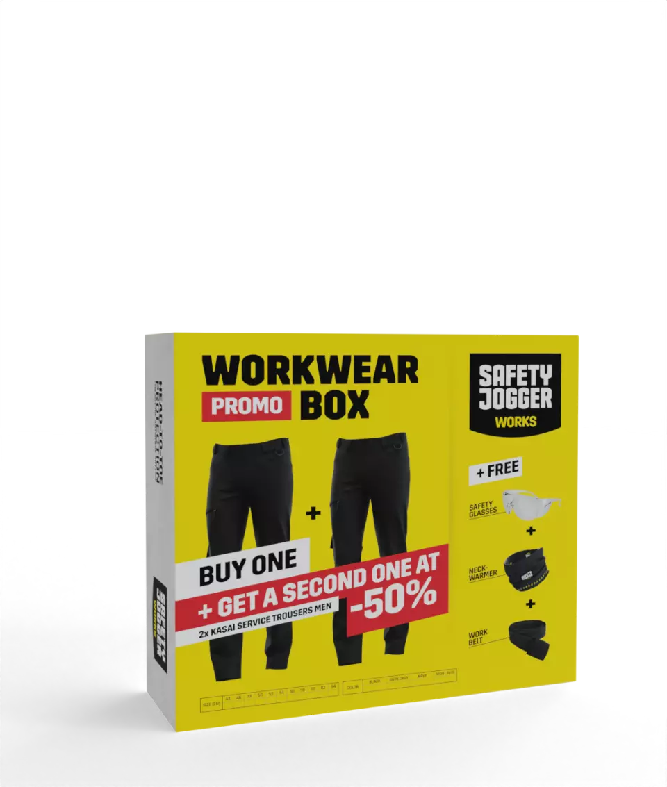 Safety Jogger WWBOXKASAI-DGR, WWBOXKASAI Work trousers, dark grey, image 1, gallery thumbnail