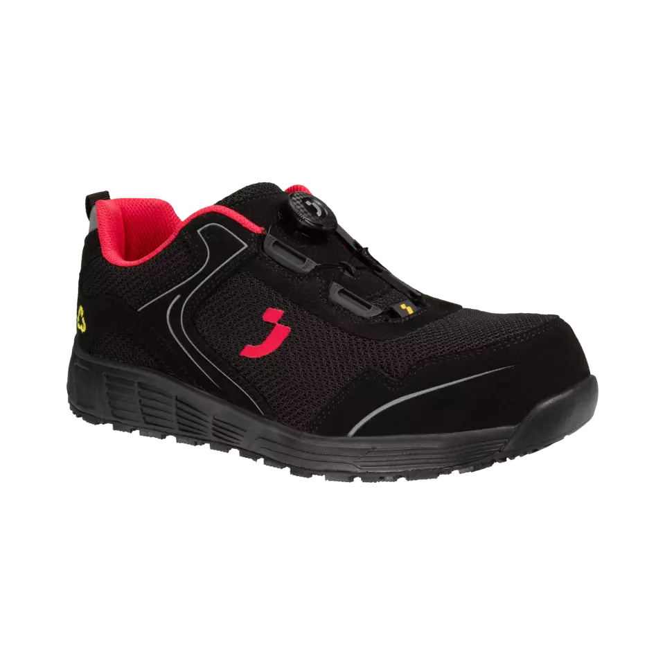 Safety Jogger ECOLBIS1PT-BLK, ECOLOBI S1P LOW TLS Skyddsskor, Svart, S1PS, image 3, gallery thumbnail