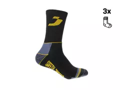 Safety Jogger SJSOCK3P-1, SJ Socks, Black