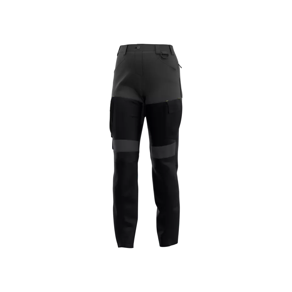Safety Jogger OAKCTROW-R91, OAK W Work trousers, dark grey/Night blue, image 1, gallery thumbnail